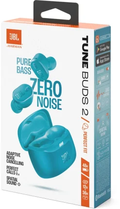 JBL Tune Buds 2 trådlösa in ear-hörlurar med mikrofon