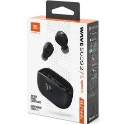 JBL Wave Buds 2 trådlösa in ear-hörlurar med mikrofon