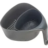 Joseph Joseph Nest durkslag plast, grå, 2-pack