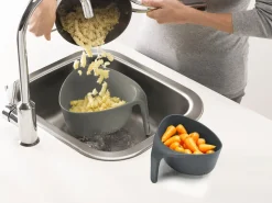 Joseph Joseph Nest durkslag plast, grå, 2-pack