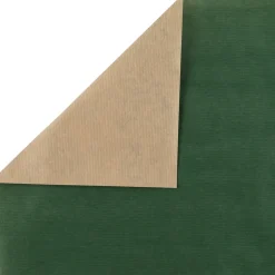 Julklappspapper kraftpapper röd/grön/brun 3-pack