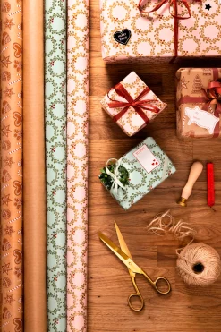 Julpapper kraft, 4 m x 70 cm