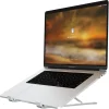 Justerbart laptopställ för skrivbord och resa