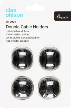 Kabelhållare dubbel