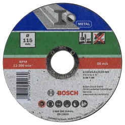 Kapskiva för metall 115 mm, Bosch
