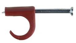 Klammer faluröd, 50-pack