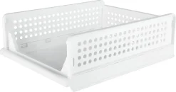 Klappbox med öppen front, vit