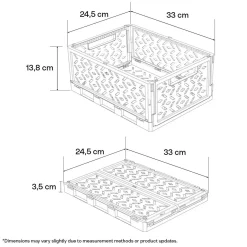 Klappbox transparent