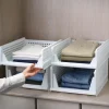 Klappbox med öppen front, vit