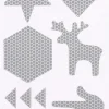 Klistermärken i reflekterande material, Clas Ohlson
