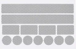 Klistermärken i reflekterande material, Clas Ohlson