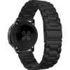 Klockarmband i rostfritt stål för Garmin 22 mm, svart