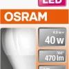 Klotlampa LED E14 4,9 W Osram, kallvit