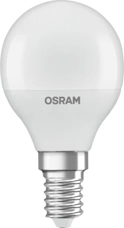 Klotlampa LED E14 4,9 W Osram, kallvit