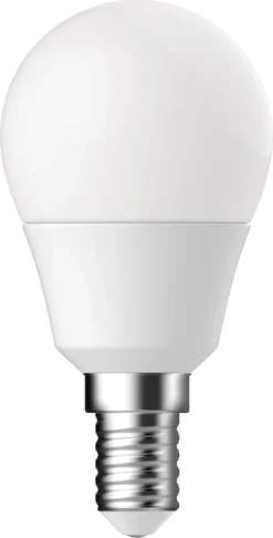 Klotlampa LED E14 4,2 W, neutralvit