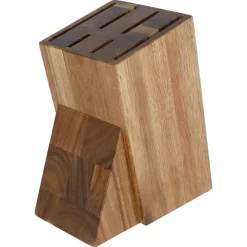 Knivblock trä, FSC-märkt acacia