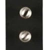 Knopp borstat stål, 2-pack