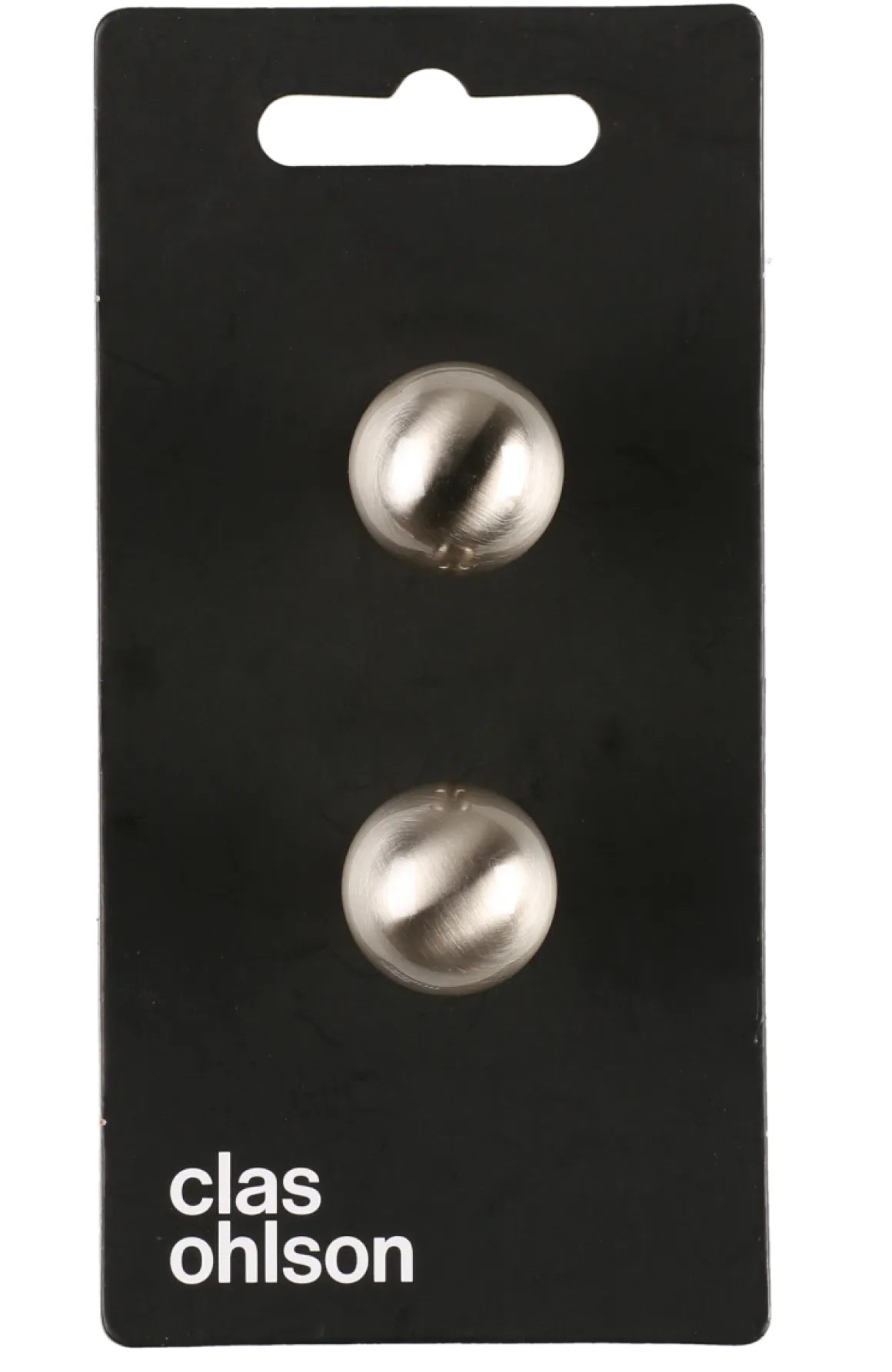 Knopp borstat stål, 2-pack