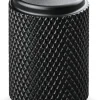 Knopp Rimini matt svart, 2-pack