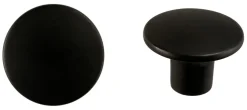 Knopp, svart smide