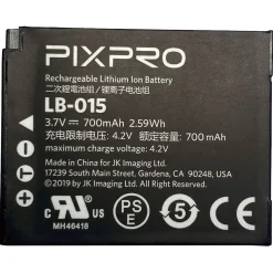Kodak LB-015 batteri för Pixpro WPZ2 digitalkamera