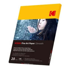 Kodak matt slätt fotopapper A4 230g, 20 ark