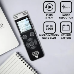 Kodak diktafon VRC450 med USB-anslutning