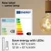 Kompaktlysrör LED 6 W 2-stift G23 NASC