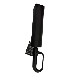 Kompakt paraply med karbinkrok, vindtåligt, 100 cm