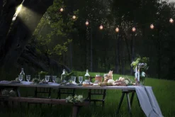 Konstsmide ljusslinga glödlampor LED, 4,5 m, utbytbara ljuskällor