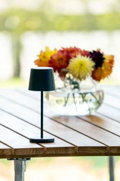 Konstsmide Vence bordslampa USB laddningsbar