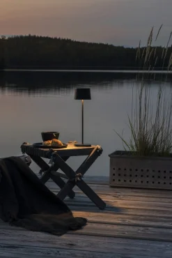 Konstsmide Capri bordslampa USB dimbar utomhus