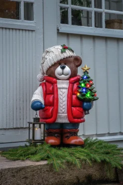 Konstsmide stor teddybjörn med belysning, 65,5 cm