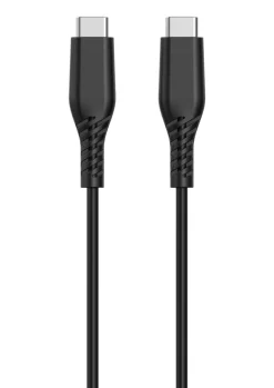 Kort USB kabel 0,3m USB C till USB C Clas Ohlson