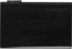 Korthållare RFID aluminium, 5 fack, svart
