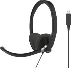 KOSS headset med mikrofon CS300 on ear, USB