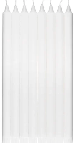 Kronljus 35 cm Svanenmärkta, 8-pack stearinljus