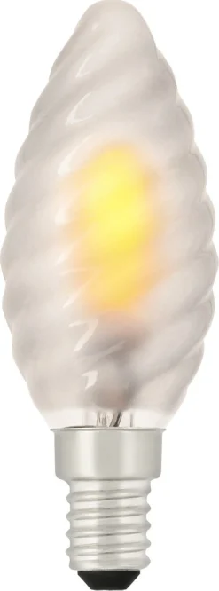 Kronljuslampa LED flammande Flicker Flame E14 1 W