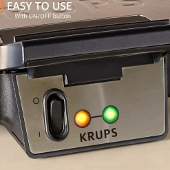 Krups Iconic smörgåsgrill keramisk, FDK464