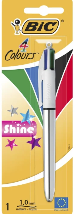Kulspetspenna Bic 4 colours Shine