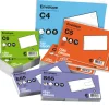 Kuvert E65, vita, 50-pack