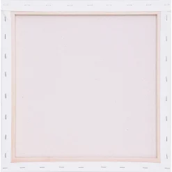 Kvadratisk canvas med ram, bomull, Sang, 3-pack