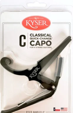 Kyser KGCB Capo för nylonsträngad klassisk gitarr
