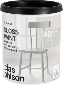 Lackfärg halvblank glans 40, 0,75 liter