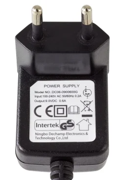 Laddare 9 V DC/600 mA, multitrimmer GMT72