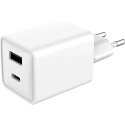 Laddare USB-C och USB-A GaN, 32 W