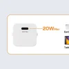 Laddare USB-C PD, 20 W
