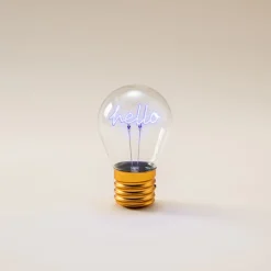 Laddningsbar bordslampa med lysande motiv, Northlight, 11 cm