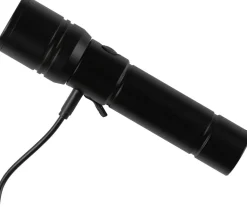 Laddningsbar ficklampa LED, 400 lumen, IP44, Asaklitt