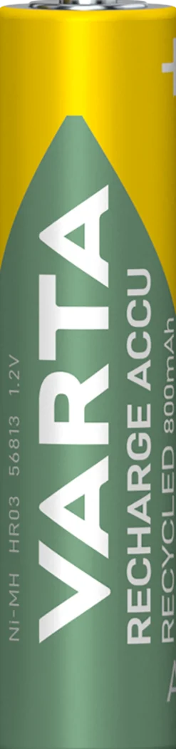 Laddningsbart batteri AAA/HR03 VARTA Recycled